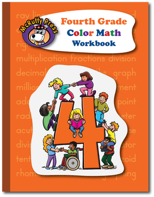 Fourth Grade Color Math Workbook - McRuffy Press