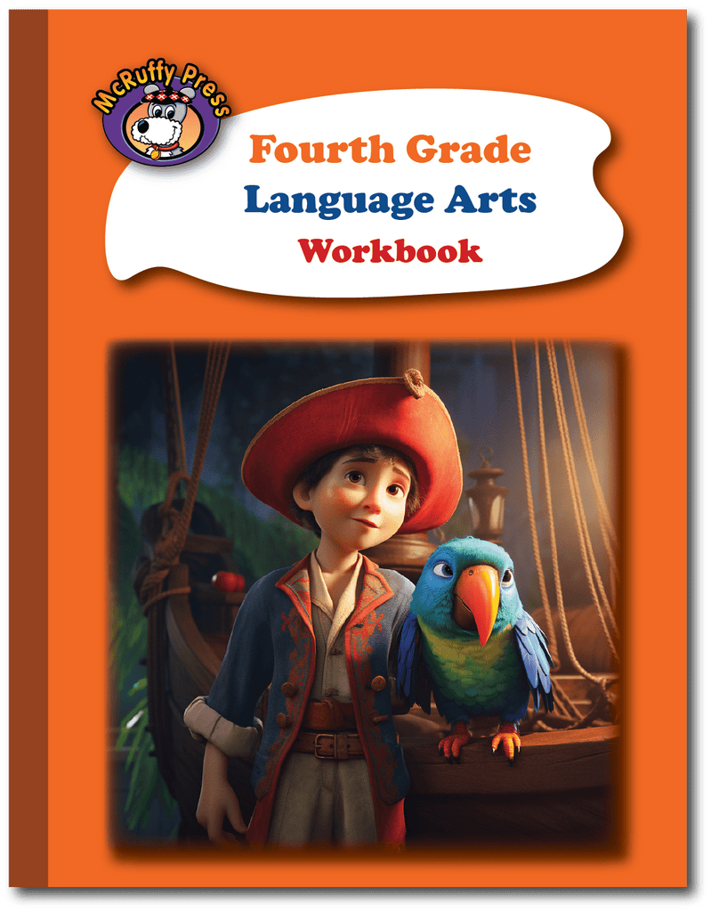 Fourth Grade Language Arts Workbook McRuffy Press Fourth grade language arts workbook mcruffy press
