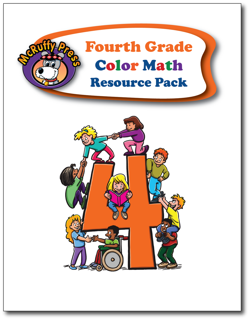 Fourth Grade Color Math Resource Pack - McRuffy Press