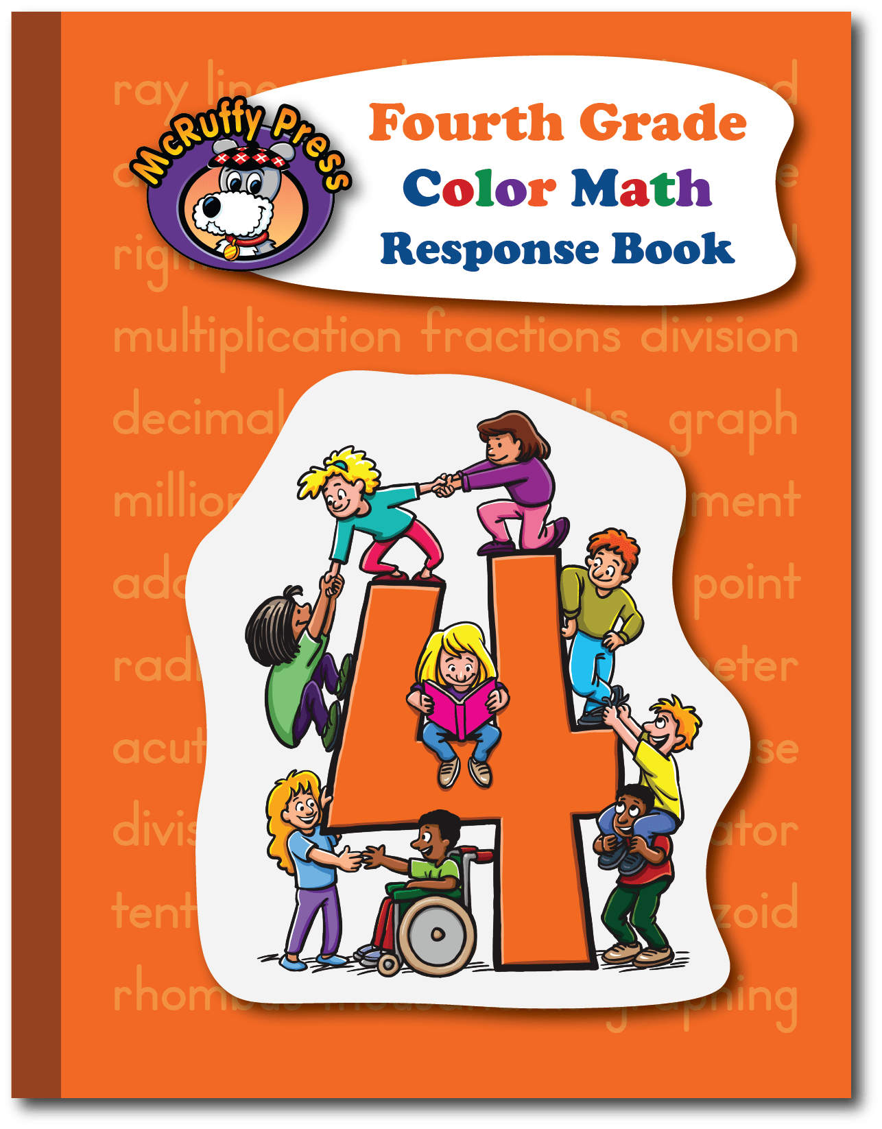 Fourth Grade Color Math Response Book | McRuffy Press