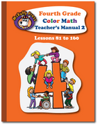 Fourth Grade Color Math Teacher's Manual Part 2 - McRuffy Press