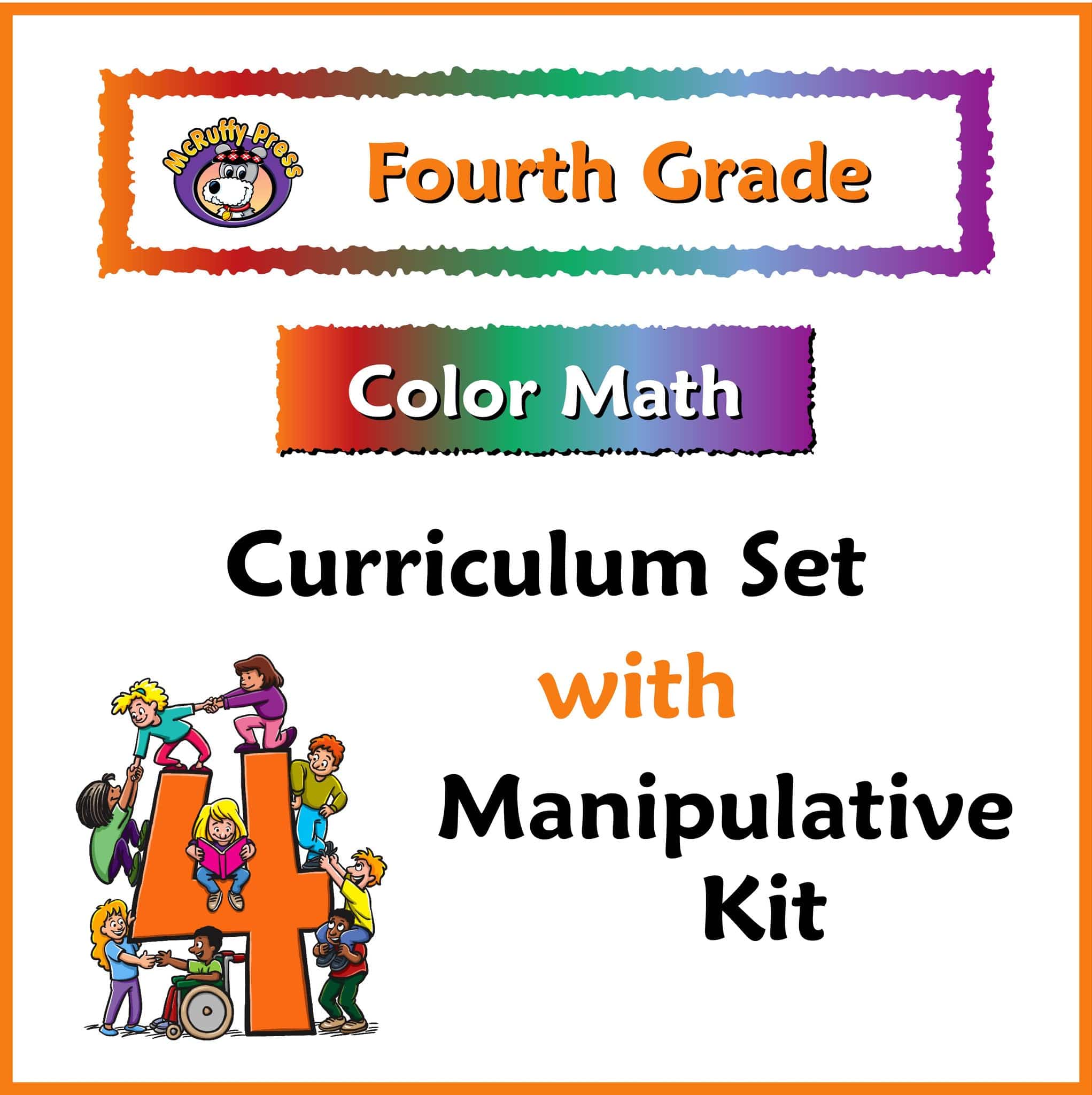 Colored Math Designs Fourth Grade Color Math Curriculum and Manipulative Kit