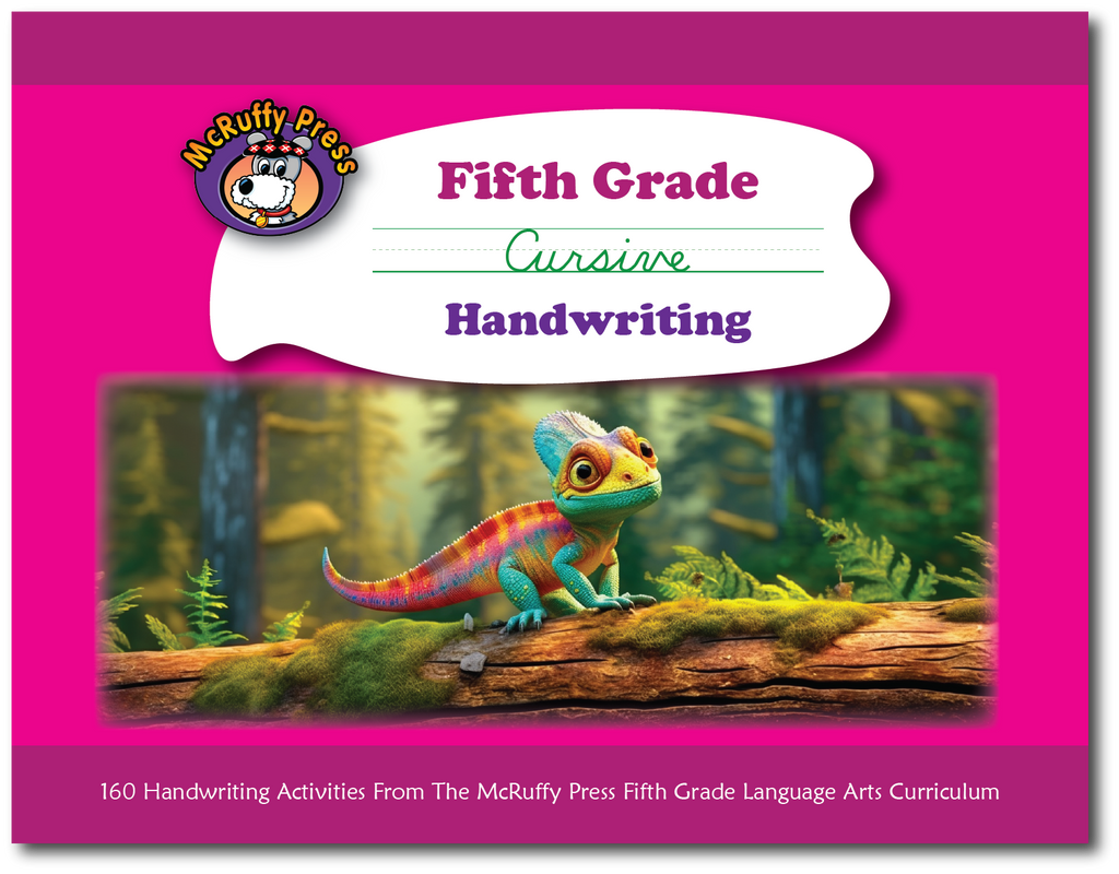 Fifth Grade Cursive Handwriting - McRuffy Press