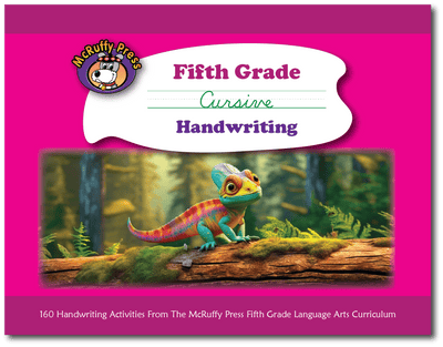 Fifth Grade Cursive Handwriting