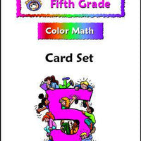 Additional Fifth Grade Color Math Card Set