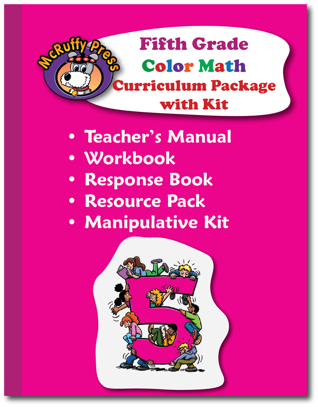 Fifth Grade Color Math Curriculum and Manipulative Kit