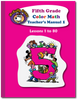 Fifth Grade Color Math Teacher's Manual Part 1 - McRuffy Press