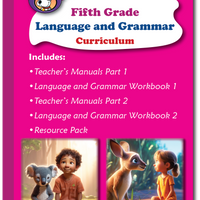 Fifth Grade Language and Grammar Curriculum Package