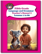 Fifth Grade Language and Grammar Teacher's Manual Part 1 - McRuffy Press