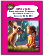 Fifth Grade Language and Grammar Teacher's Manual Part 2 - McRuffy Press