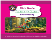 Fifth Grade Cursive with Modern Review Handwriting - McRuffy Press