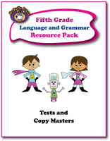 Fifth Grade Language and Grammar Resource Pack | McRuffy Press