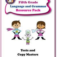 Fifth Grade Language and Grammar Resource Pack