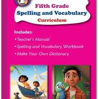 Fifth Grade Spelling and Vocabulary Curriculum Package