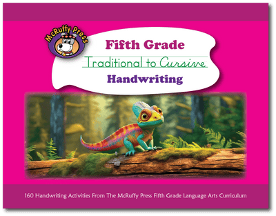 Fifth Grade Cursive with Traditional Review Handwriting