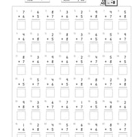 120 Days of Timed Tests Addition Drills