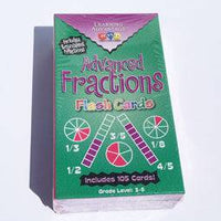 Advanced Fractions Flash Cards