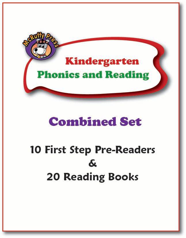 Kindergarten Books Sets (All Books - PreReaders and Readers)