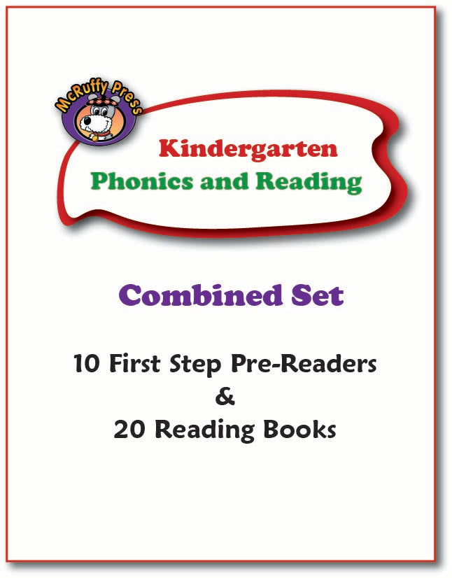 Kindergarten Books Sets (All Books - PreReaders and Readers)