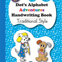 Dot's Alphabet Adventures Handwriting Traditional Style