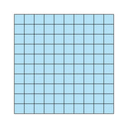 Base Ten Flats Card Set (10 cards) - McRuffy Press