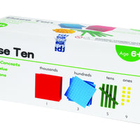 Color-Coded Plastic Base Ten Set