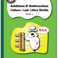 Addition & Subtraction Before and After Drills