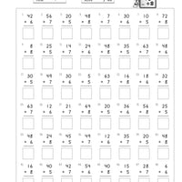 120 Days of Timed Tests Division Drills