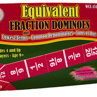 Equivalent Fraction Dominoes