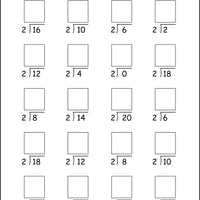 McRuffy Fast Facts Flip and Draw Books - Division Facts (Book 1)