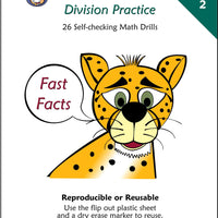 McRuffy Fast Facts Flip and Draw Books - Division Practice (Book 2)