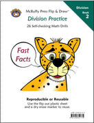 McRuffy Fast Facts Flip and Draw Books - Division Practice (Book 2)