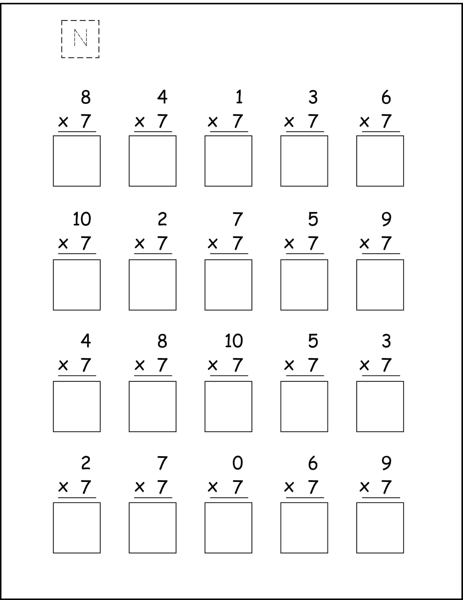 McRuffy Fast Facts Flip and Draw Books - Multiplication Facts (Book 1 ...