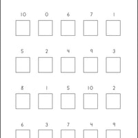 McRuffy Fast Facts Flip and Draw Books - Subtraction Facts (Book 1)