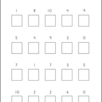 McRuffy Fast Facts Flip and Draw Books - Subtraction Practice (Book 2)