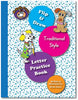 Letter Practice Flip and Draw Book - Traditional