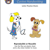 Letter Practice Flip and Draw Book - Cursive