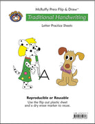 Letter Practice Flip and Draw Book - Traditional - McRuffy Press