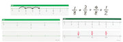 Fraction Number Line Set - McRuffy Press