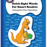 Dolch Sight Words For Smart Readers Kindergarten Primer Sight Words Activity Book