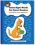 Dolch Sight Words For Smart Readers Kindergarten Primer Sight Words Activity Book