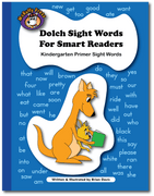 Dolch Sight Words For Smart Readers Kindergarten Primer Sight Words Activity Book - McRuffy Press