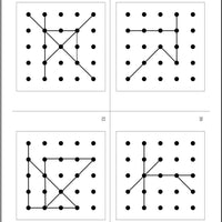 McRuffy Geoboard Patterns Flip and Draw Book