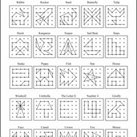 McRuffy Geoboard Pictures Flip and Draw Book