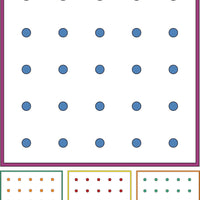 McRuffy Geoboard Pictures Flip and Draw Book