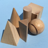 Wood Geometric Solids Introductory Set