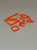Tangram Puzzle Frames - Traceable Manipulative Set
