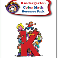 Kindgergarten Color Math Resource Pack - McRuffy Press