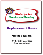Kindergarten Individual Phonics Readers