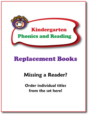 Kindergarten Individual Phonics Readers